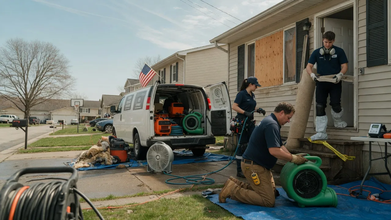 Water Damage Restoration in Plainwell, MI near me